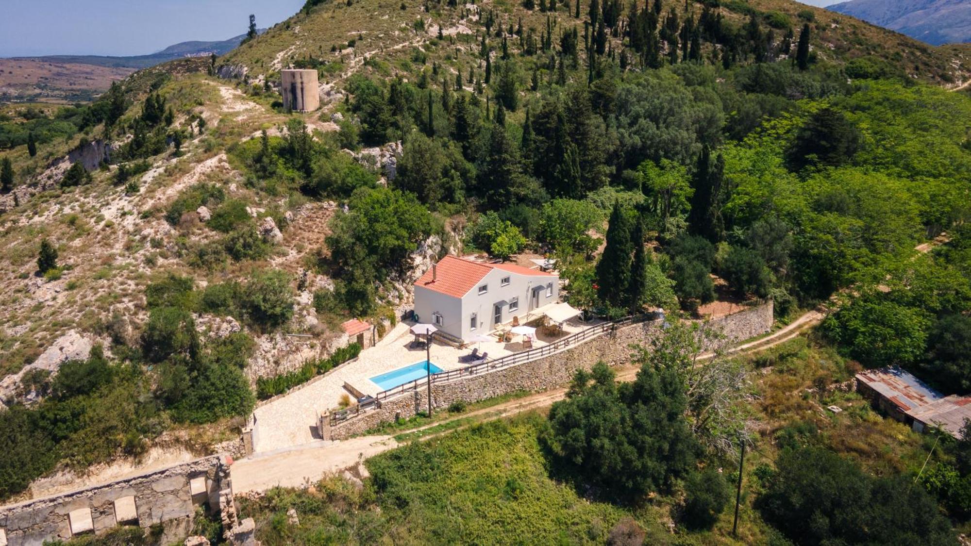 Villa Serenity Vóvikes Exteriör bild