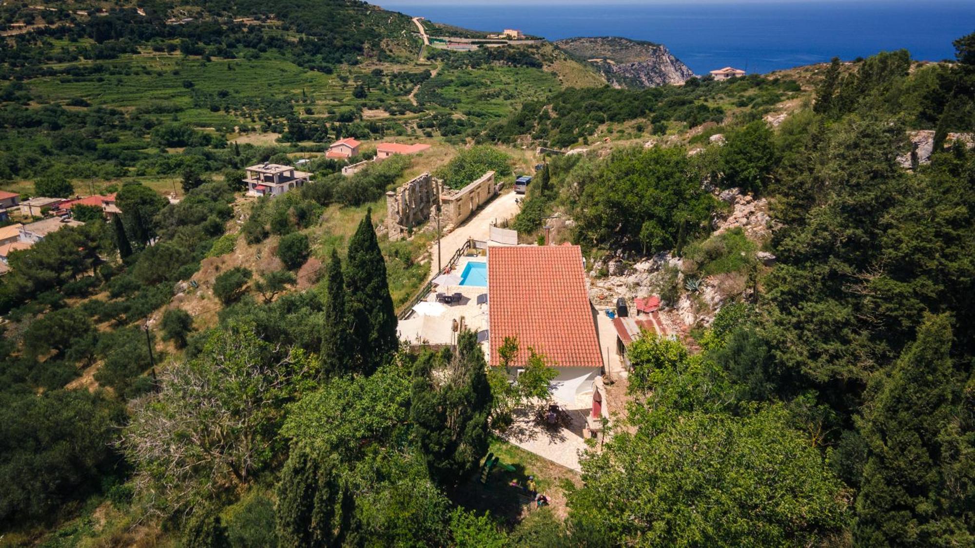 Villa Serenity Vóvikes Exteriör bild