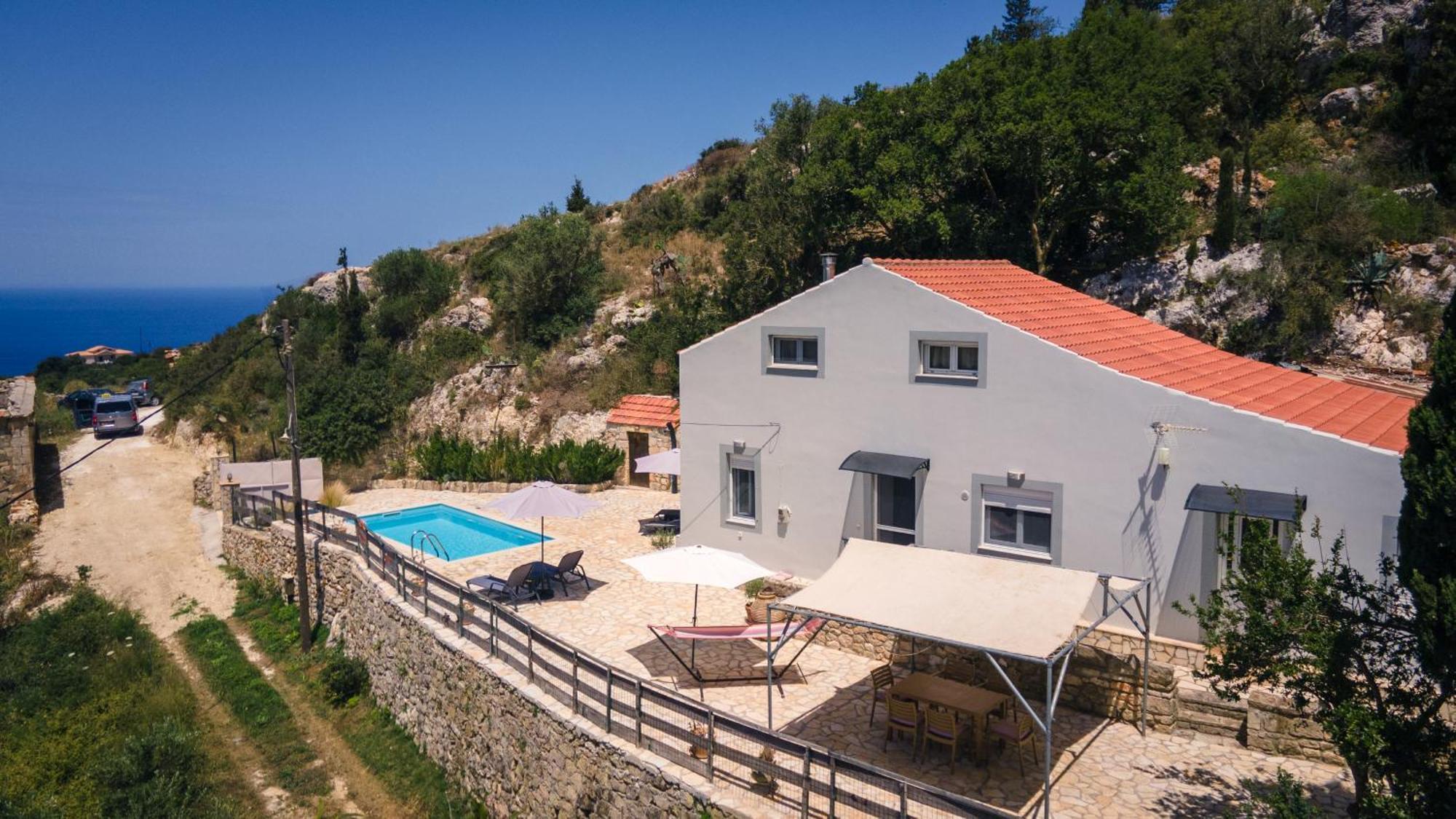 Villa Serenity Vóvikes Exteriör bild